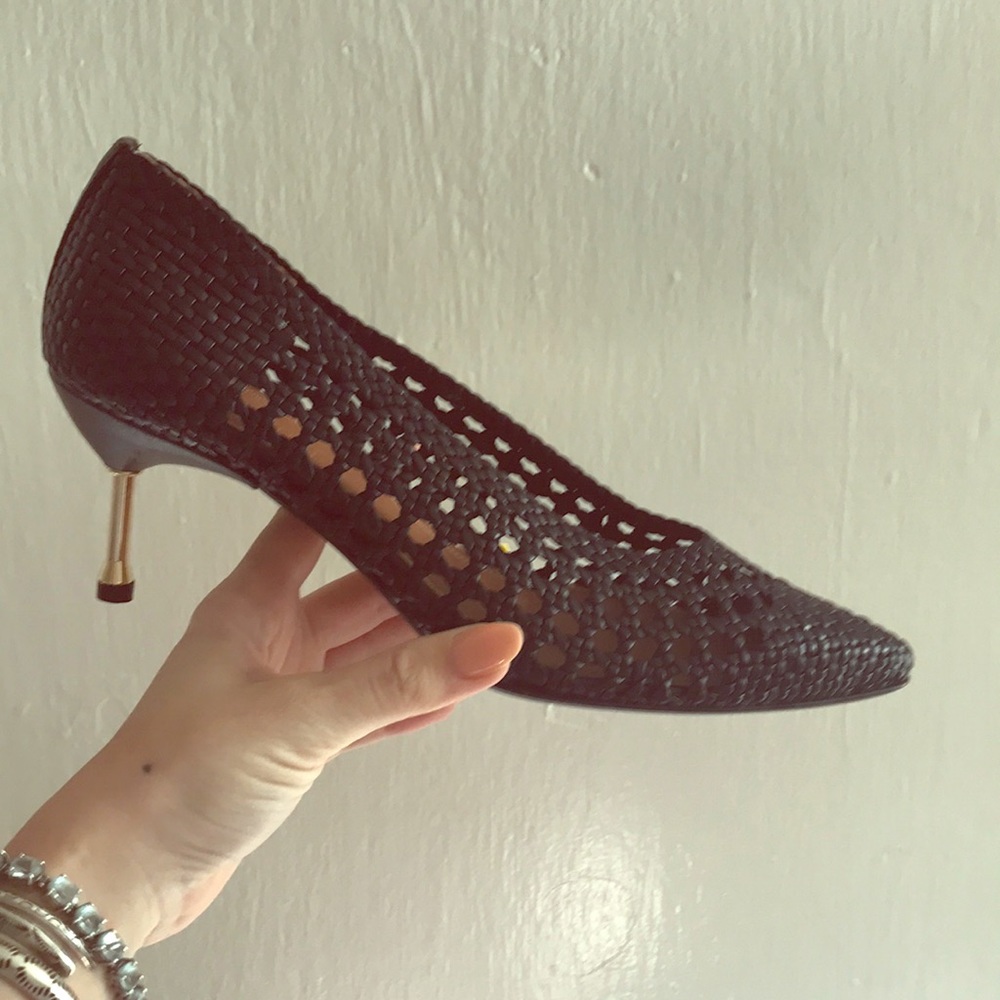 Size 40 Souliers Martinez Murcia Leather Pumps